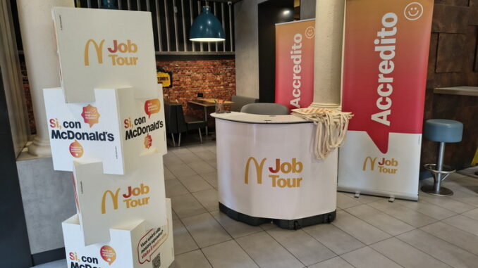 Il McDonald’s Job Tour fa tappa a Roma Il McDonald’s Job Tour fa tappa a Roma