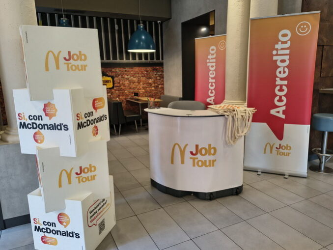 Il McDonald’s Job Tour fa tappa a Roma